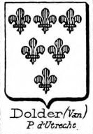 Dolder Coat of Arms / Family Crest 1