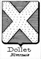 Dollet Coat of Arms / Family Crest 0