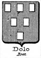 Dolo Coat of Arms / Family Crest 0
