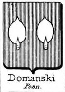 Domanski Coat of Arms / Family Crest 0