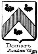 Domart Coat of Arms / Family Crest 0