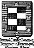 Domenech Coat of Arms / Family Crest 2