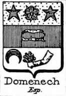 Domenech Coat of Arms / Family Crest 1