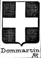 Dommartin Coat of Arms / Family Crest 1
