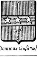 Dommartin Coat of Arms / Family Crest 2