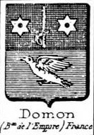 Domon Coat of Arms / Family Crest 0