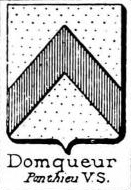 Domqueur Coat of Arms / Family Crest 0