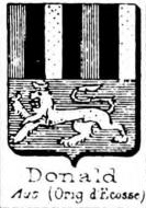 Donald Coat of Arms / Family Crest 1