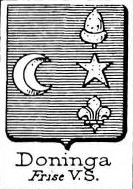 Doninga Coat of Arms / Family Crest 1