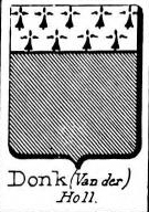 Donk Coat of Arms / Family Crest 0
