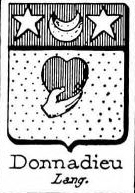 Donnadieu Coat of Arms / Family Crest 0
