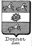 Donnet Coat of Arms / Family Crest 0