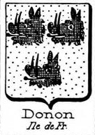 Donon Coat of Arms / Family Crest 0