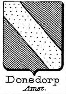Donsdorp Coat of Arms / Family Crest 0