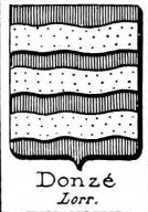 Donze Coat of Arms / Family Crest 0
