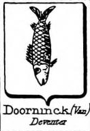 Doorninck Coat of Arms / Family Crest 0