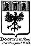 Doornum Coat of Arms / Family Crest 1