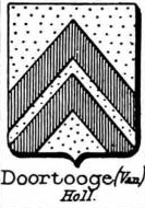Doortooge Coat of Arms / Family Crest 0