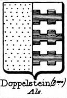 Doppelstein Coat of Arms / Family Crest 0