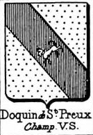 Doquin Coat of Arms / Family Crest 0