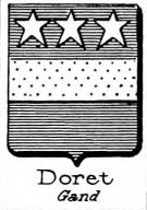 Doret Coat of Arms / Family Crest 0