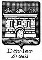 Dorler Coat of Arms / Family Crest 0