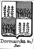 Dormair Coat of Arms / Family Crest 0