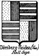 Dornberg Coat of Arms / Family Crest 7