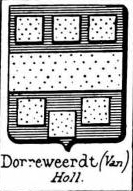 Dorreweerdt Coat of Arms / Family Crest 0