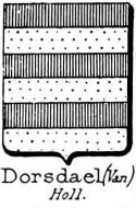 Dorsdael Coat of Arms / Family Crest 0