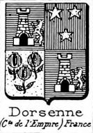 Dorsenne Coat of Arms / Family Crest 0