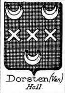 Dorsten Coat of Arms / Family Crest 0