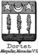 Dortet Coat of Arms / Family Crest 0