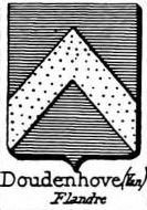 Doudenhove Coat of Arms / Family Crest 0