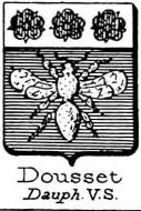 Dousset Coat of Arms / Family Crest 0