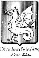 Drachenfels Coat of Arms / Family Crest 1