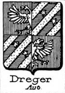 Dreger Coat of Arms / Family Crest 2