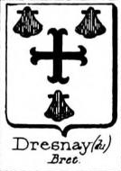 Dresnay Coat of Arms / Family Crest 0