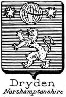 Dryden Coat of Arms / Family Crest 0