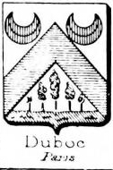 Duboc Coat of Arms / Family Crest 0
