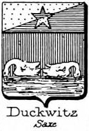 Duckwitz Coat of Arms / Family Crest 0