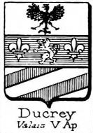 Ducrey Coat of Arms / Family Crest 0