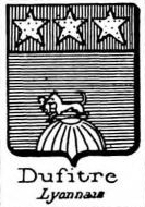 Dufitre Coat of Arms / Family Crest 0