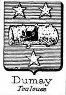 Dumay Coat of Arms / Family Crest 1