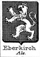 Eberkirch Coat of Arms / Family Crest 0