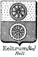 Eeltrum Coat of Arms / Family Crest 0