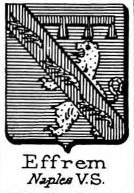 Effrem Coat of Arms / Family Crest 0