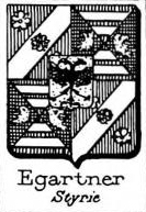 Egartner Coat of Arms / Family Crest COADB / Eledge Family Genealogy