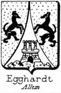 Egghardt Coat of Arms / Family Crest 0