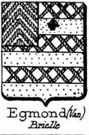 Egmond Coat of Arms / Family Crest 1